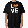 I Love American Football Athlete T-Shirt - Streetwear Style for Adults - T-Shirt, Sweatshirt, Hoodie