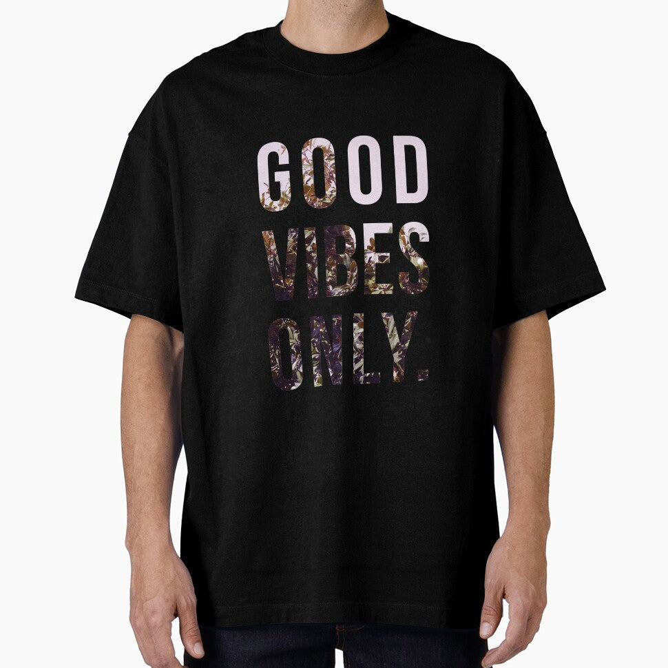 Good Vibes Only #redbubble #lifestyle by - Adult & Kids T-Shirts, Sweatshirts & Hoodies apparel design preview 1