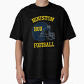 Houston Football And T-Shirt - Custom Art Print Unisex - T-Shirt, Sweatshirt, Hoodie
