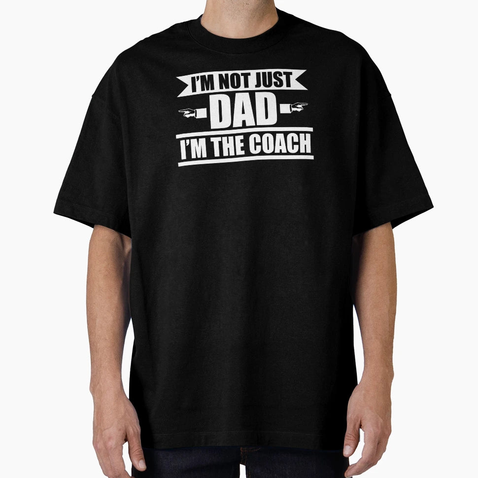 Coach Dad Daddy Father Fathers Day T-Shirt - Graphic Print Unisex - T-Shirt, Sweatshirt, Hoodie