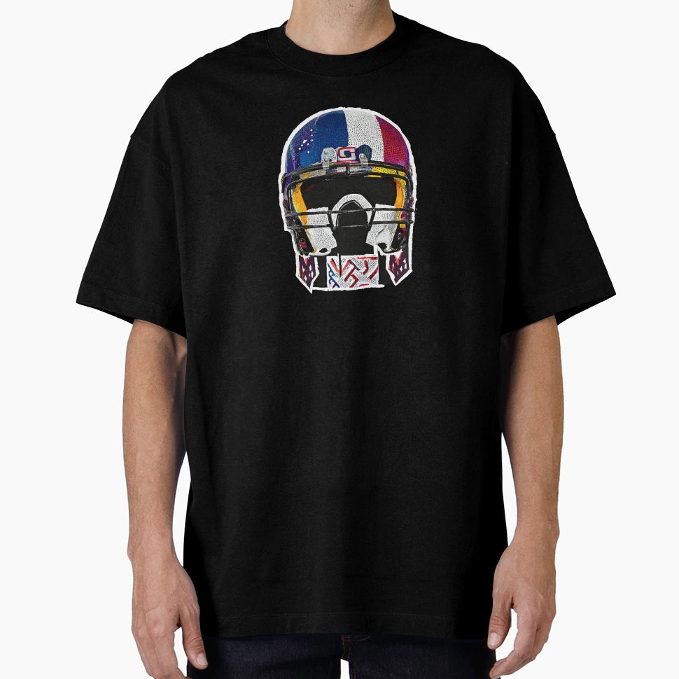 Easy Rider American Football Helmet T-Shirt - Casual Everyday Wear Unisex - T-Shirt, Sweatshirt, Hoodie