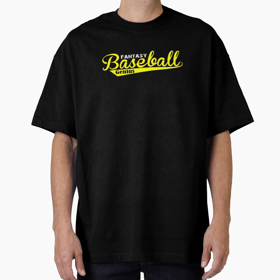 Fantasy Baseball Design GEnius by drwigglebutts - Adult & Kids T-Shirts, Sweatshirts & Hoodies apparel design preview 1