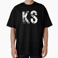 Kansas Rustic T-Shirt - Graphic Print Men Women - T-Shirt, Sweatshirt, Hoodie