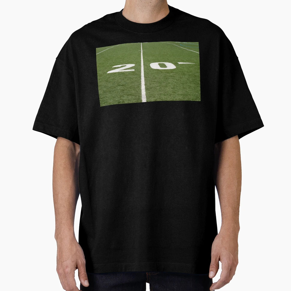 Football Field Twenty T-Shirt - Unique Graphic Men Women - T-Shirt, Sweatshirt, Hoodie