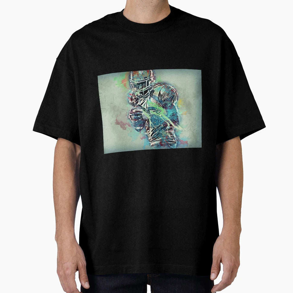 American Football Player T-Shirt - Graphic Print for Adults - T-Shirt, Sweatshirt, Hoodie