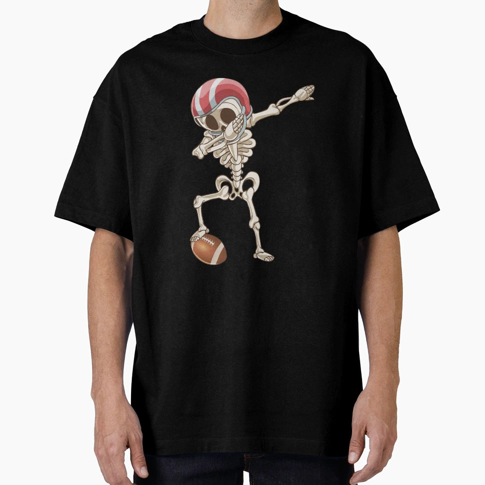 Football Skeleton T-Shirt - Casual Everyday Wear Unisex - T-Shirt, Sweatshirt, Hoodie