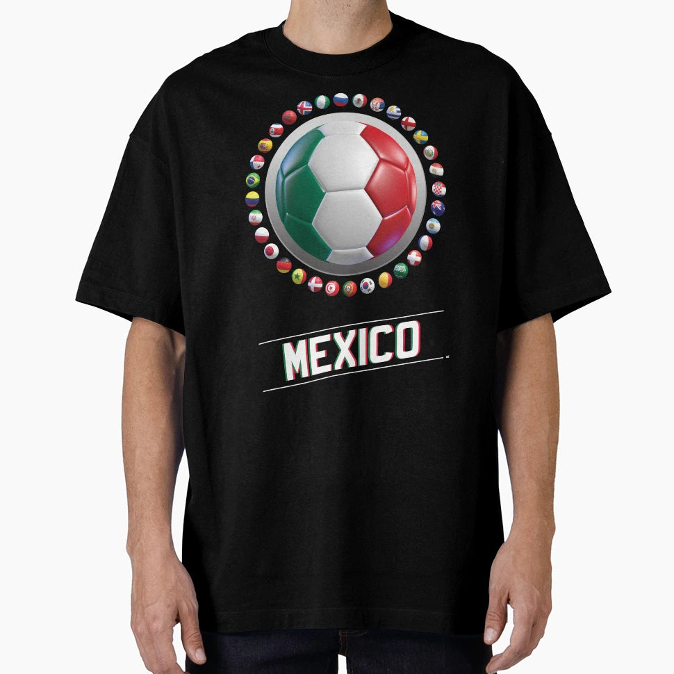 Mexico World Football Championship T-Shirt - Graphic Print for Adults - T-Shirt, Sweatshirt, Hoodie