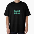 Good Vibes Only Minimal Typographic by pixans - Adult & Kids T-Shirts, Sweatshirts & Hoodies apparel design preview 1