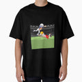 American Football Player Dodging Lock T-Shirt - Unique Graphic for Adults - T-Shirt, Sweatshirt, Hoodie