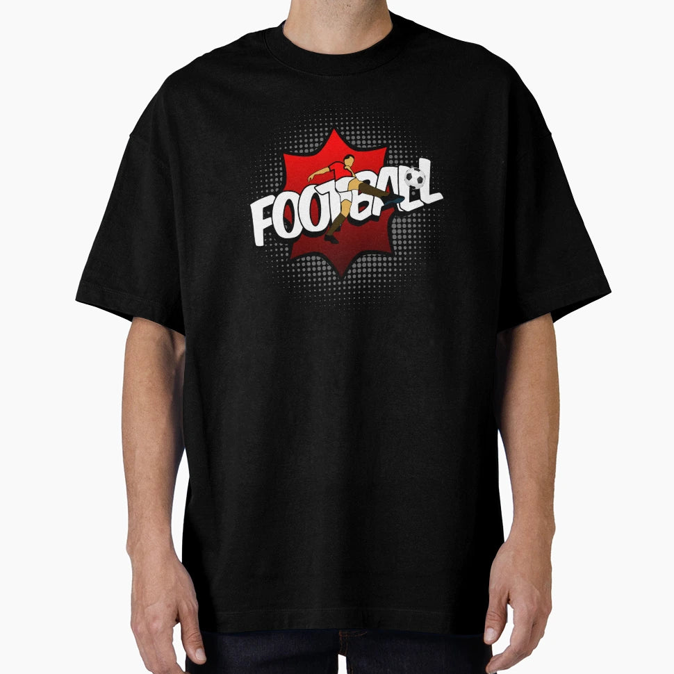Football Logo T-Shirt - Aesthetic Graphic Men Women - T-Shirt, Sweatshirt, Hoodie