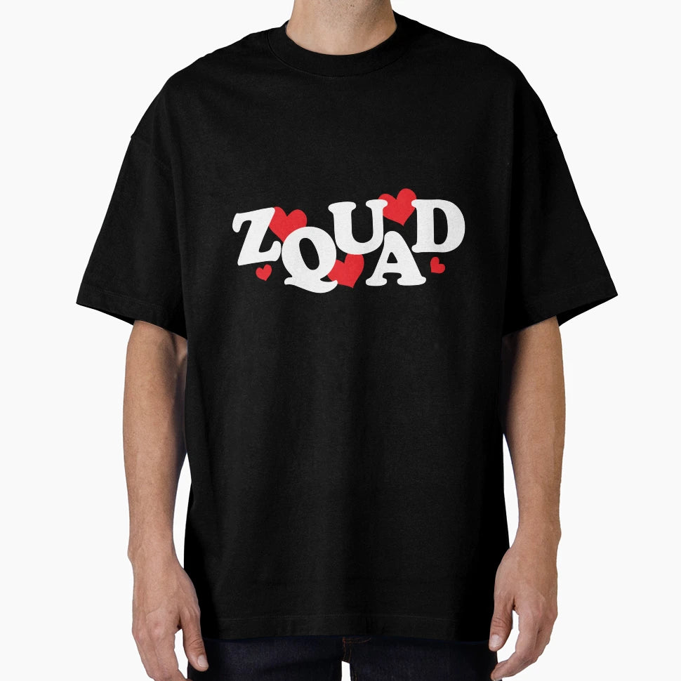 Zquad Logo 6 White Zayn T-Shirt - Aesthetic Graphic Unisex - T-Shirt, Sweatshirt, Hoodie