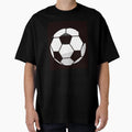 Black And White Soccer Ball T-Shirt - Custom Art Print Unisex - T-Shirt, Sweatshirt, Hoodie