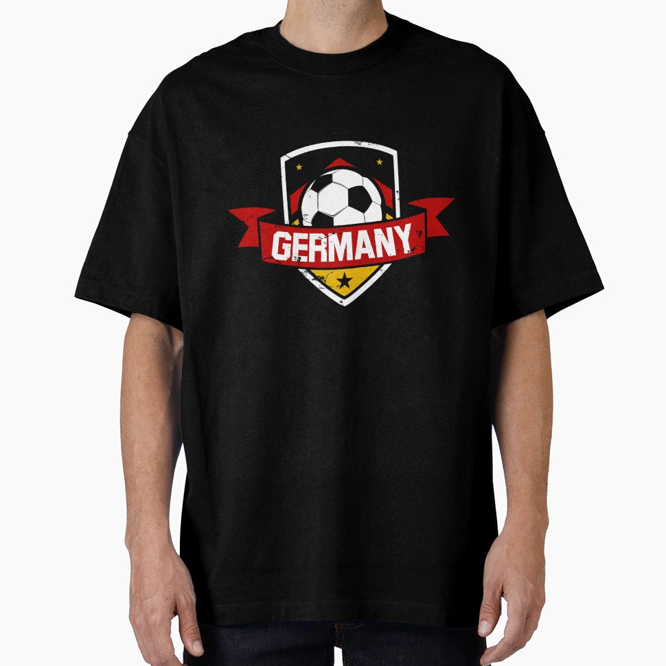 Soccer Germany Flag Fan League T-Shirt - Novelty Apparel for Adults - T-Shirt, Sweatshirt, Hoodie
