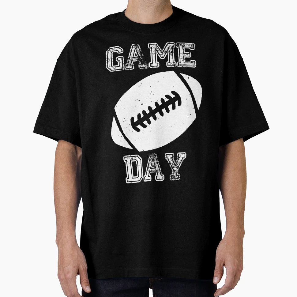 Game Day Football Hoodie - Custom Art Print for Adults - T-Shirt, Sweatshirt, Hoodie