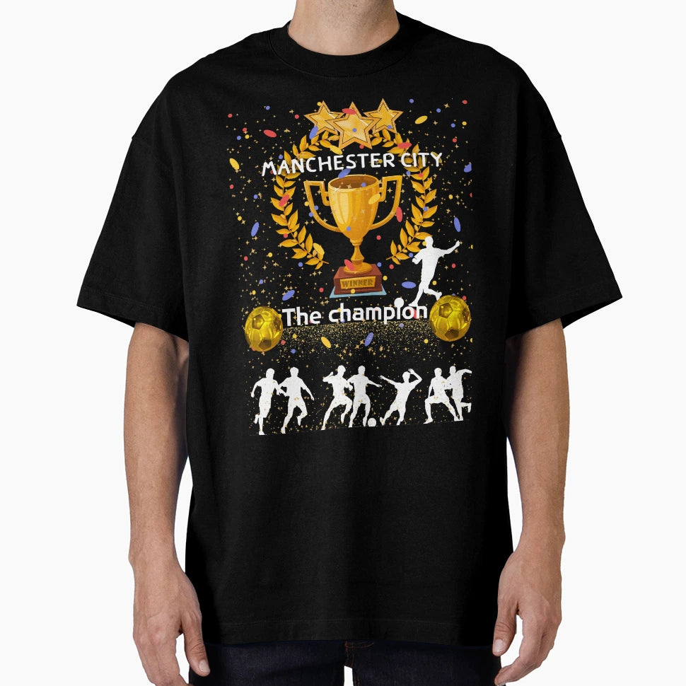 Manchester City T-Shirt - Aesthetic Graphic for Adults - T-Shirt, Sweatshirt, Hoodie