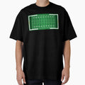 American Football Pitch T-Shirt - Custom Art Print Unisex - T-Shirt, Sweatshirt, Hoodie