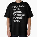 Glasgow Rangers Four Lads Had Dream T-Shirt - Aesthetic Graphic Men Women - T-Shirt, Sweatshirt, Hoodie