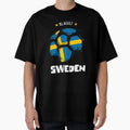 Sweden Team World Cup 2018 Russia T-Shirt - Casual Everyday Wear Men Women - T-Shirt, Sweatshirt, Hoodie