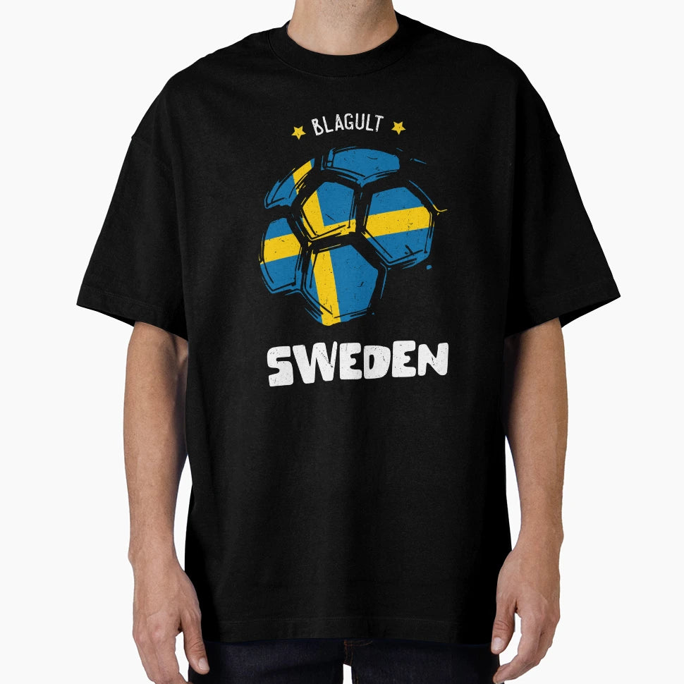 Sweden Team World Cup 2018 Russia T-Shirt - Casual Everyday Wear Men Women - T-Shirt, Sweatshirt, Hoodie