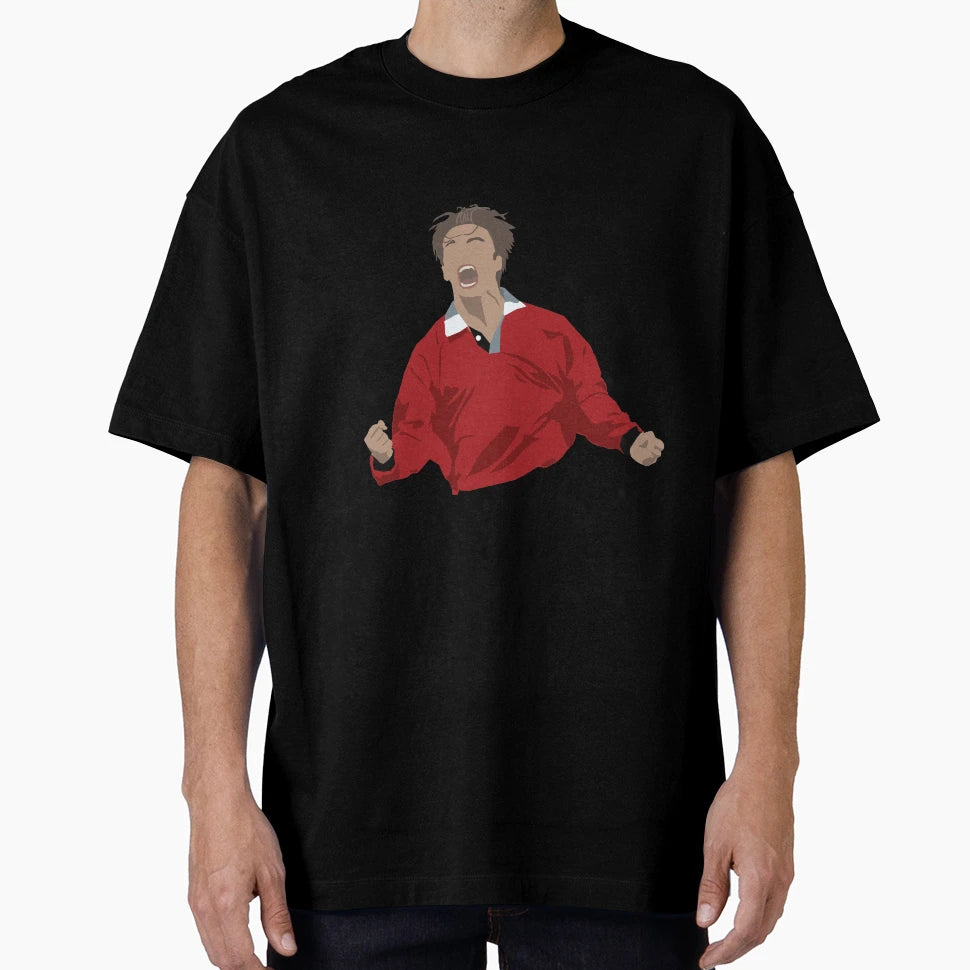 David Beckham 90S Mufc T-Shirt - Novelty Apparel Men Women - T-Shirt, Sweatshirt, Hoodie