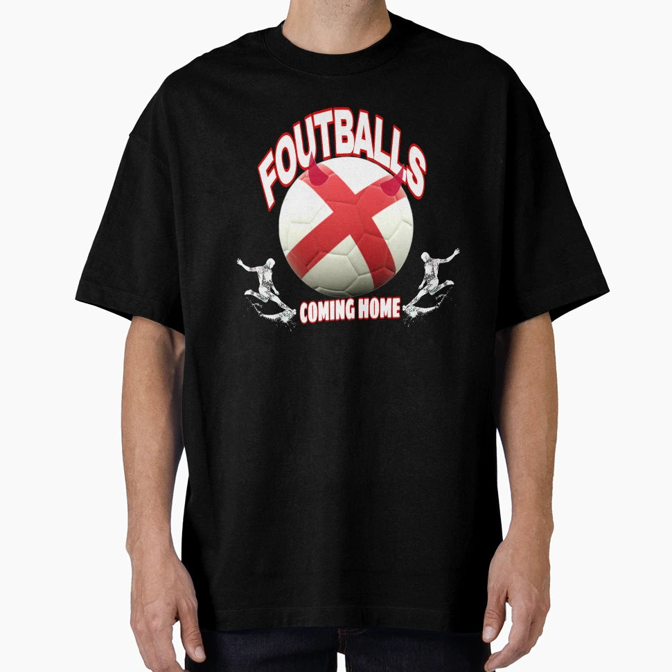 Footballs Coming Home T-Shirt - Aesthetic Graphic for Adults - T-Shirt, Sweatshirt, Hoodie