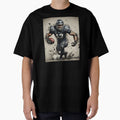 Gridiron Fury Punk American Football T-Shirt - Casual Everyday Wear Unisex - T-Shirt, Sweatshirt, Hoodie