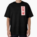 Lady Hearts Card T-Shirt - Aesthetic Graphic Men Women - T-Shirt, Sweatshirt, Hoodie