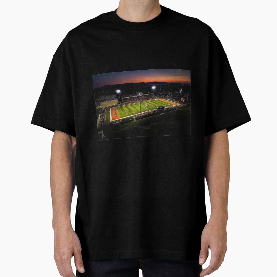 Ironton Tiger Stadiun Night T-Shirt - Fun Novelty Design Men Women - T-Shirt, Sweatshirt, Hoodie