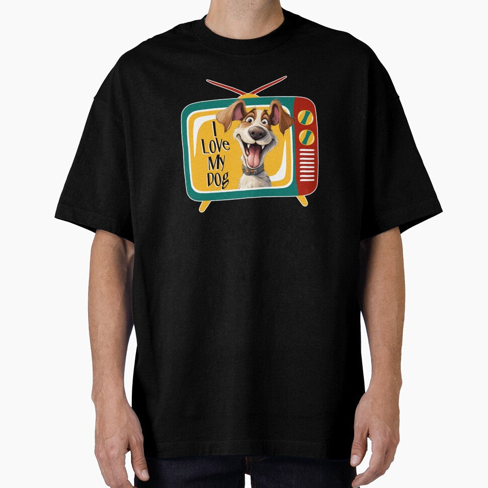 I Love My Dog by Wilcox PhotoArt - Adult & Kids T-Shirts, Sweatshirts & Hoodies apparel design preview 1