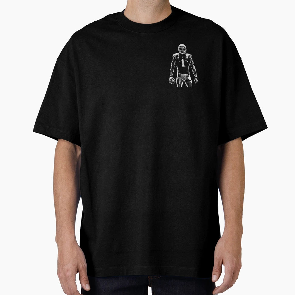 American Football Player 1 Nfl T-Shirt - Novelty Apparel for Adults - T-Shirt, Sweatshirt, Hoodie