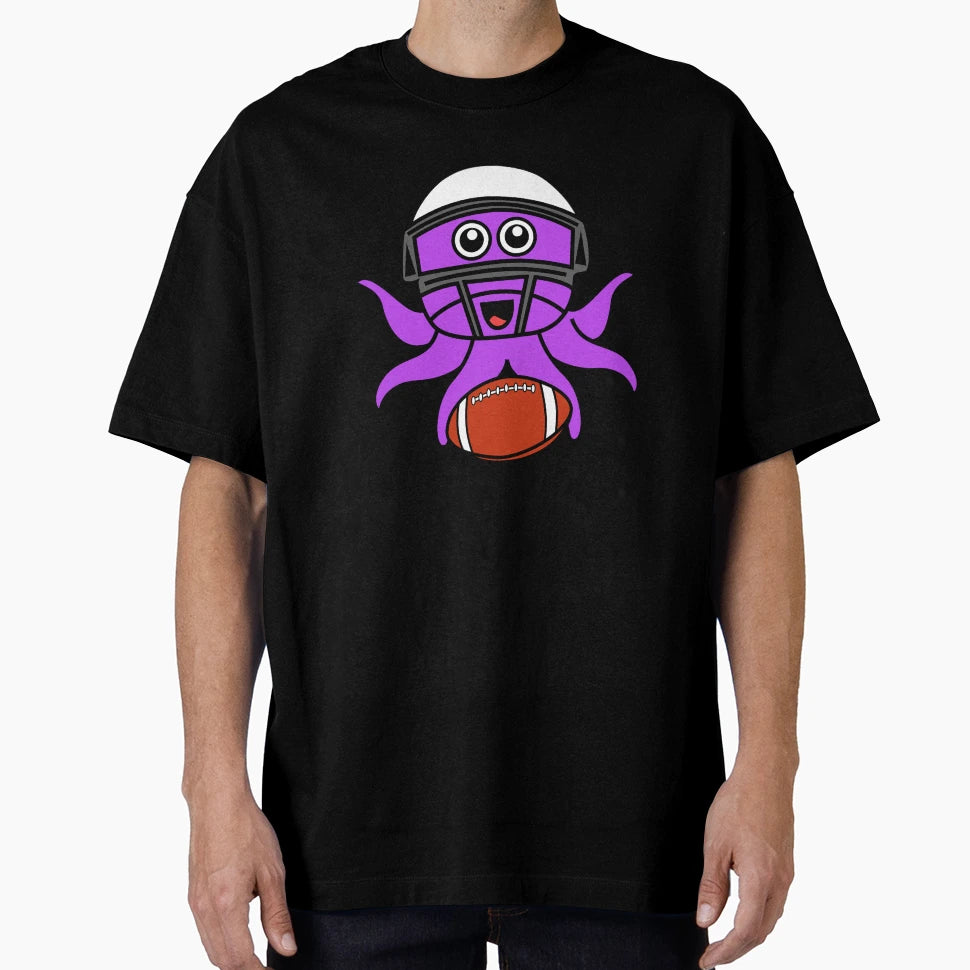 Octopia Art American Football Drawing T-Shirt - Custom Art Print Men Women - T-Shirt, Sweatshirt, Hoodie