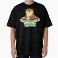 You Can Be a Mess Today Cute Otter Mental Health - Adult & Kids T-Shirts, Sweatshirts & Hoodies apparel design preview 1