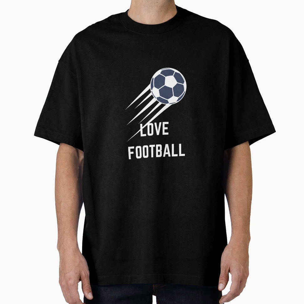 Love Football T-Shirt - Fun Novelty Design Men Women - T-Shirt, Sweatshirt, Hoodie
