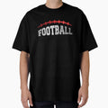 Simple Elegant Football Lace Football T-Shirt - Aesthetic Graphic Unisex - T-Shirt, Sweatshirt, Hoodie