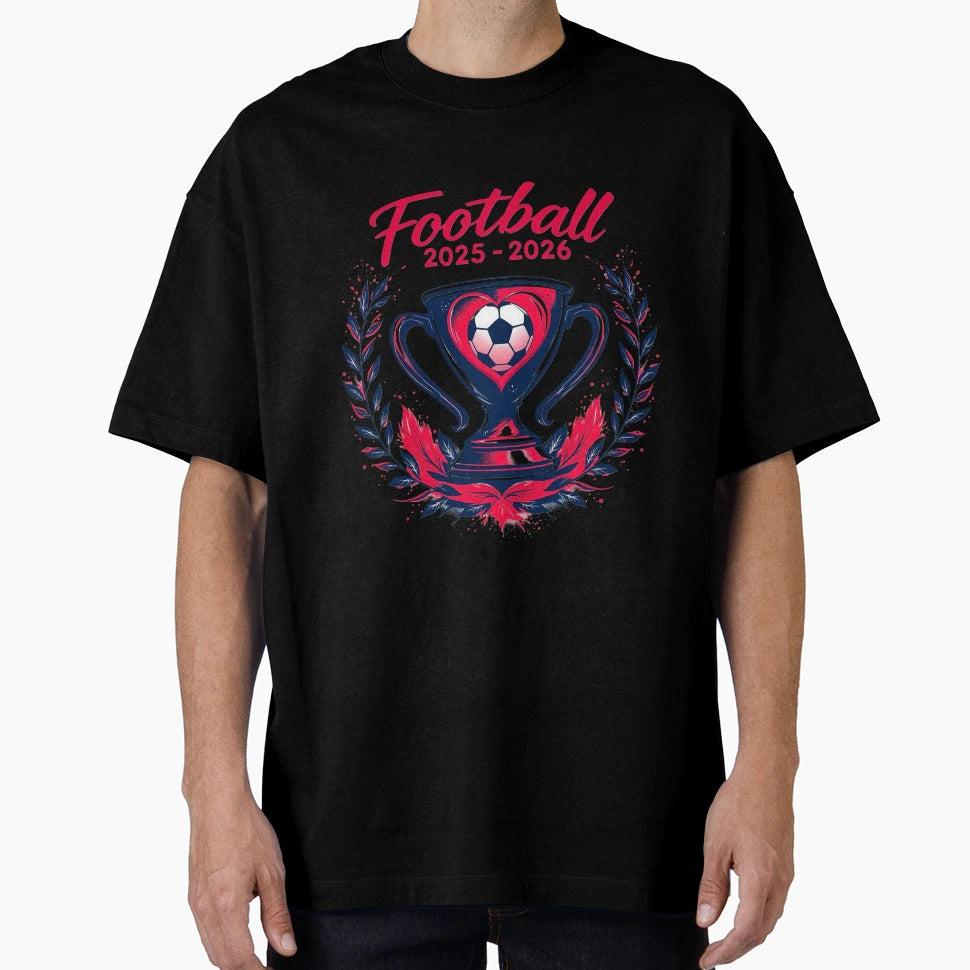 Football Season 2025 2026 Trophy Game T-Shirt - Custom Art Print Men Women - T-Shirt, Sweatshirt, Hoodie