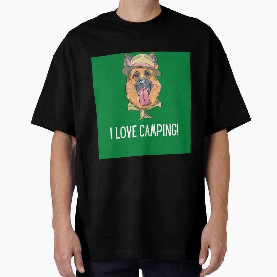 I Love Camping by lilrealwil - Adult & Kids T-Shirts, Sweatshirts & Hoodies apparel design preview 1