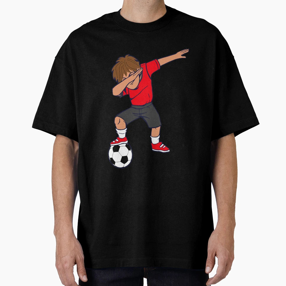 Soccer Player Dab Dabbing Soccer T-Shirt - Casual Everyday Wear for Adults - T-Shirt, Sweatshirt, Hoodie