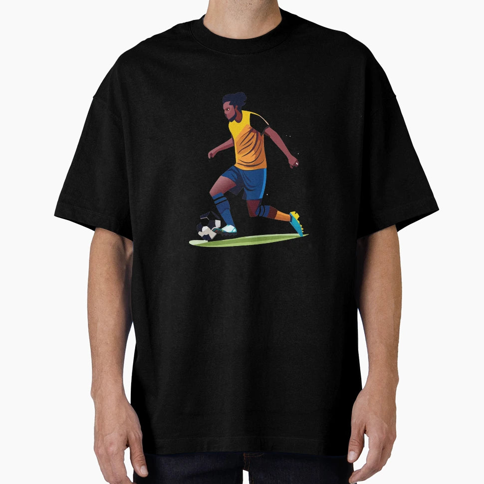 Soccer Soccer Player Soccer Player T-Shirt - Custom Art Print Unisex - T-Shirt, Sweatshirt, Hoodie