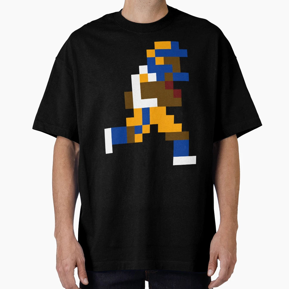 8 Bit Los Angeles Pixel Football Player T-Shirt - Minimalist Print Unisex - T-Shirt, Sweatshirt, Hoodie