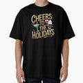 Cheers to the Holidays Festive Celebration by - Adult & Kids T-Shirts, Sweatshirts & Hoodies apparel design preview 1