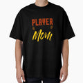 My Favorite Player Calls Me Mom Black T-Shirt - Trendy Graphic Men Women - T-Shirt, Sweatshirt, Hoodie