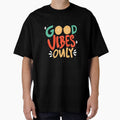 Good Vibes Only Quote Typography Lettering Hand Drawn - Adult & Kids T-Shirts, Sweatshirts & Hoodies apparel design preview 1