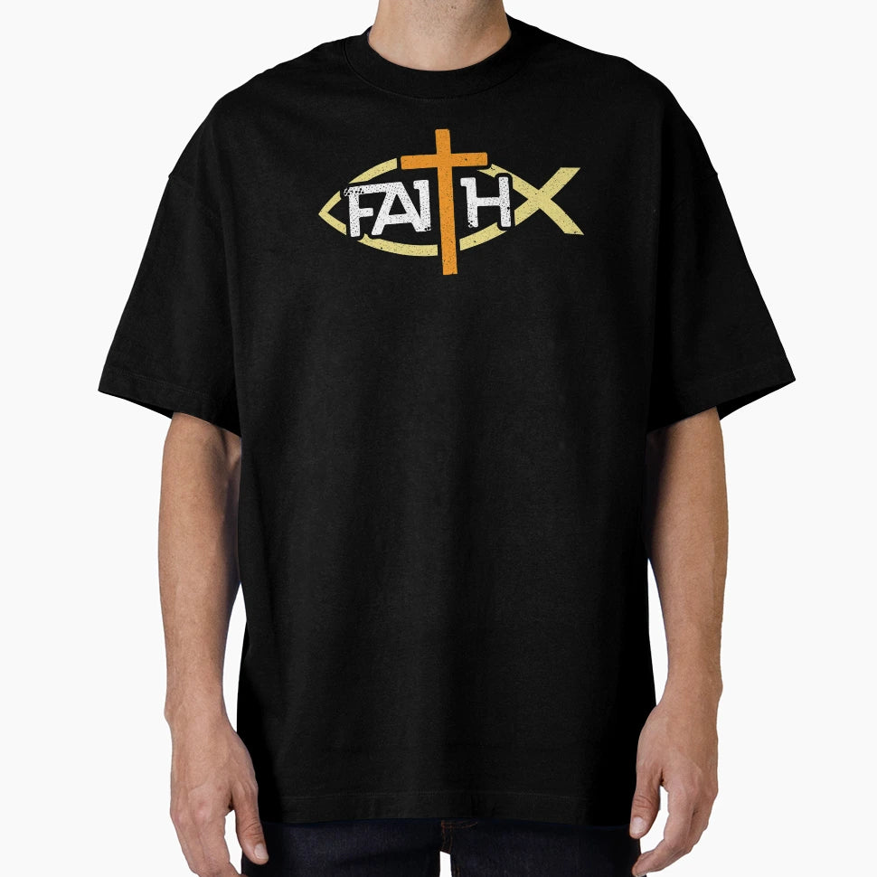 Christian Faith Cross Christian Faith T-Shirt - Streetwear Style for Adults - T-Shirt, Sweatshirt, Hoodie