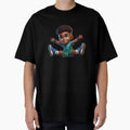 Melanin Athlete Energetic Jumping T-Shirt - Fun Novelty Design Men Women - T-Shirt, Sweatshirt, Hoodie
