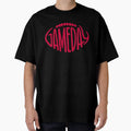 Gameday Crimson Red Football T-Shirt - Graphic Print for Adults - T-Shirt, Sweatshirt, Hoodie