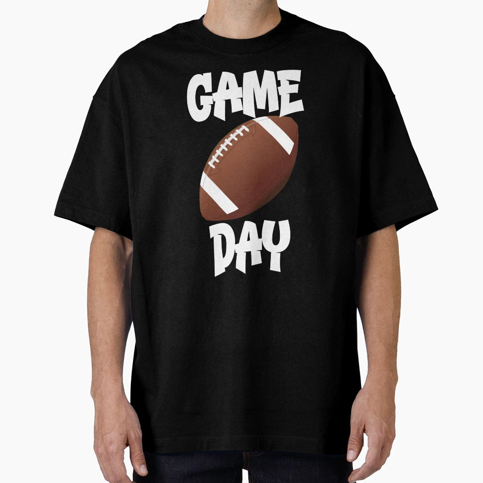 Fun Sports Game Day Football T-Shirt - Aesthetic Graphic for Adults - T-Shirt, Sweatshirt, Hoodie