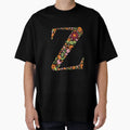Floral Letter Z T-Shirt - Unique Graphic for Adults - T-Shirt, Sweatshirt, Hoodie