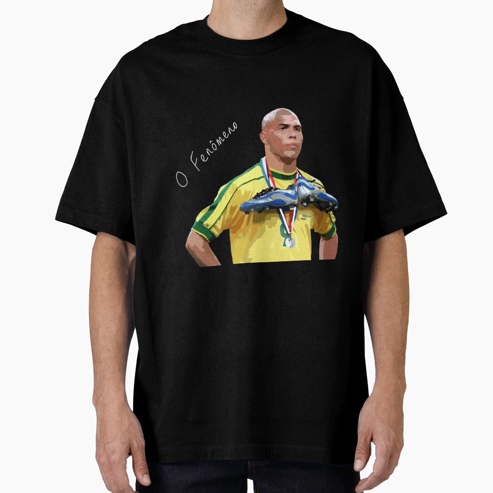 Ronaldo Il Fenomeno T-Shirt - Aesthetic Graphic Unisex - T-Shirt, Sweatshirt, Hoodie