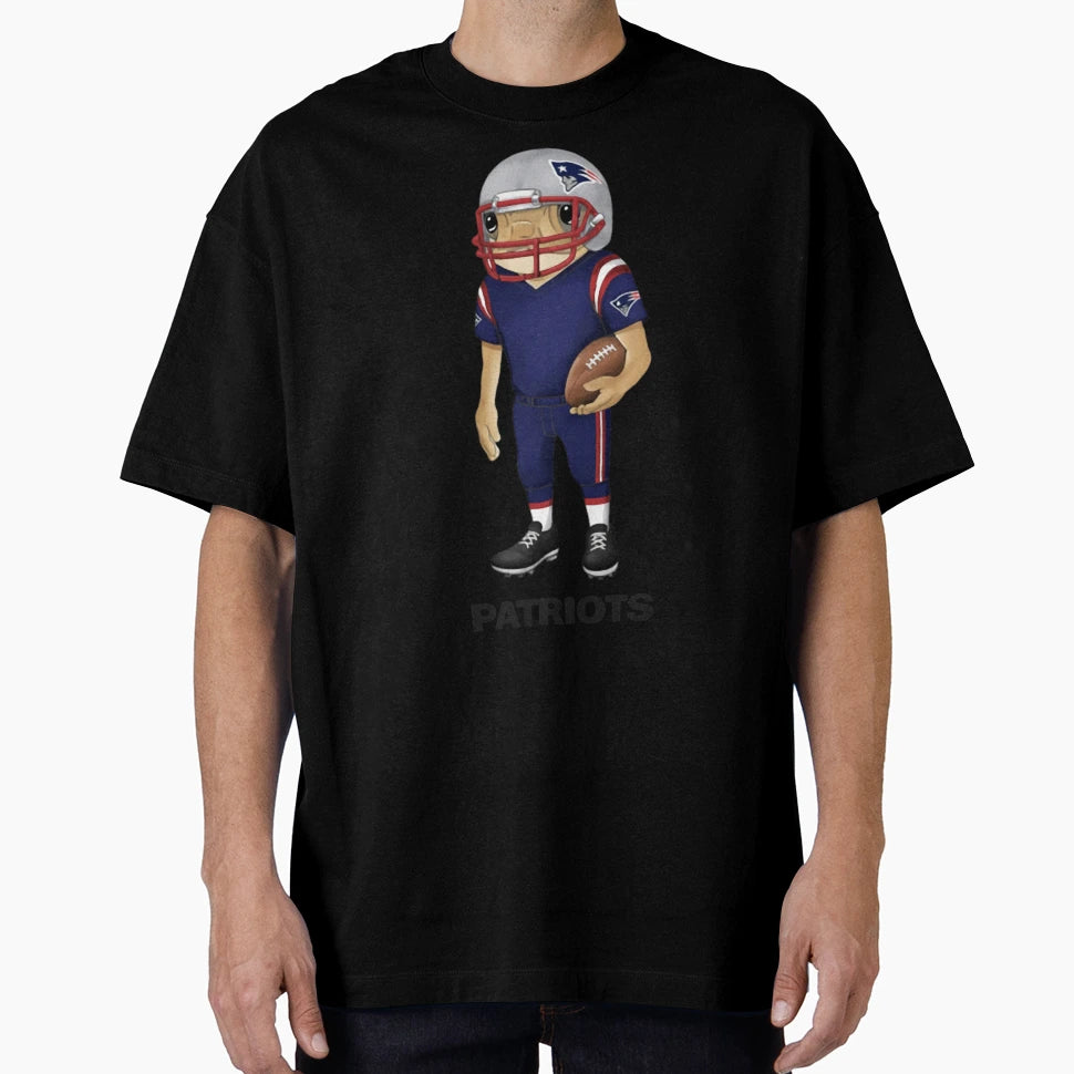 Patriots Football T-Shirt - Novelty Apparel for Adults - T-Shirt, Sweatshirt, Hoodie