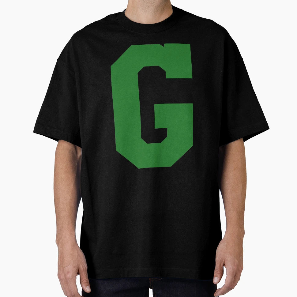 Alphabet Green G Sports Letter G T-Shirt - Minimalist Print Unisex - T-Shirt, Sweatshirt, Hoodie